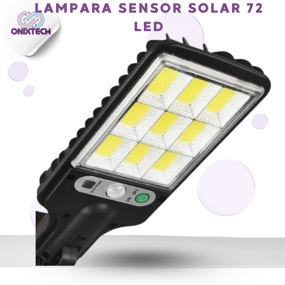Miniatura 4 de LAMPARA SENSOR SOLAR 72 LED